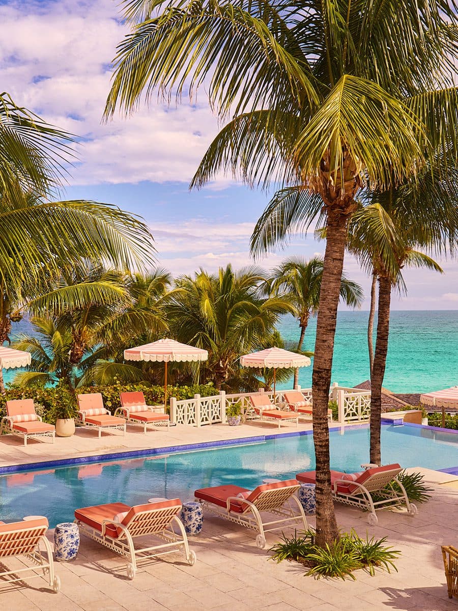 pool with view of the ocean
