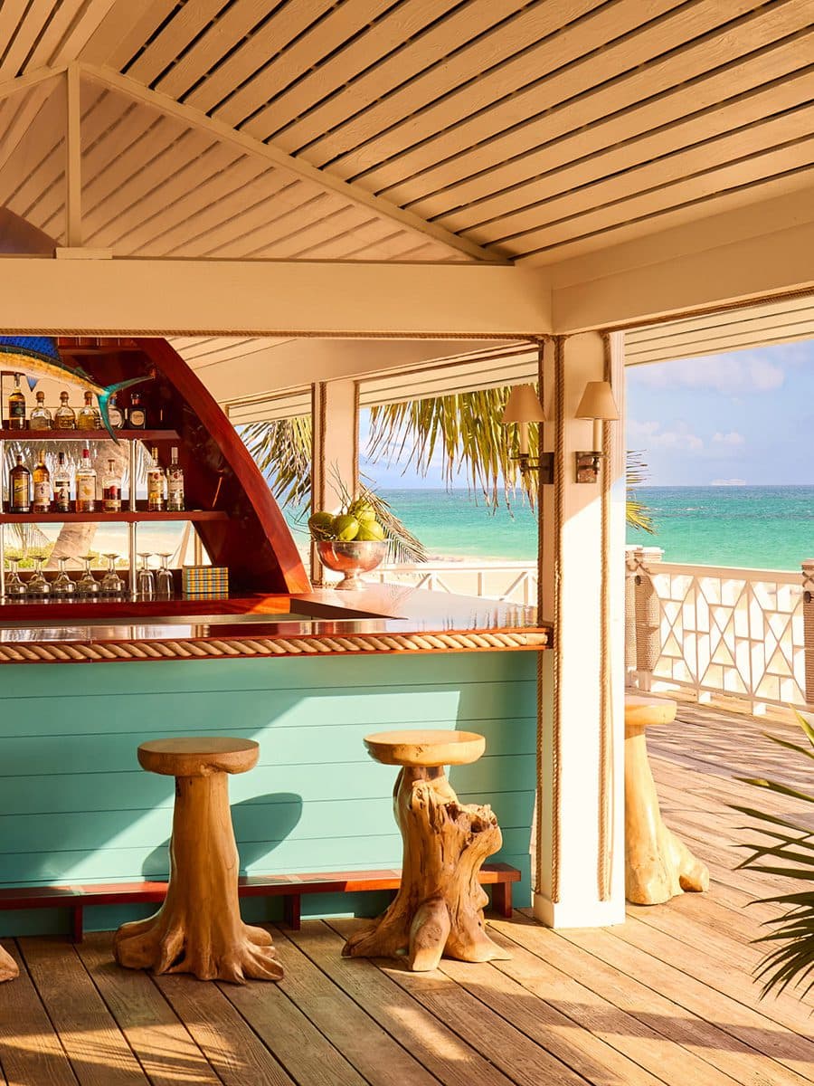 view of the ocean from The Beach Bar