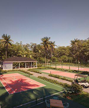 tennis and pickleball courts