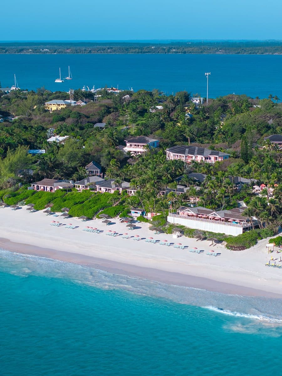 Aerial of Harbour Island
